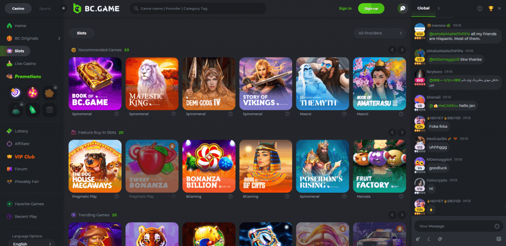 bc.game casino Review